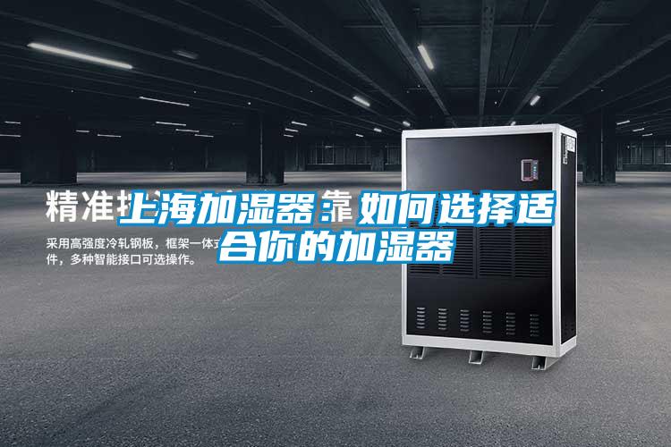 上海加湿器：如何选择适合你的加湿器