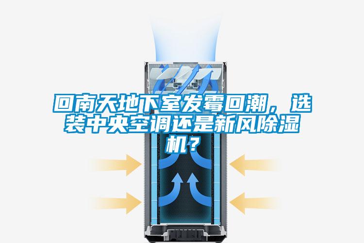 回南天地下室发霉回潮，选装中央空调还是新风蜜柚直播APP正版下载？