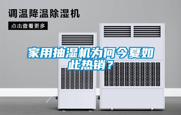 家用抽湿机为何今夏如此热销？