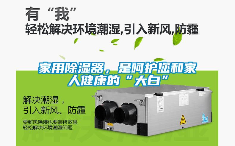 家用除湿器，是呵护您和家人健康的“大白”