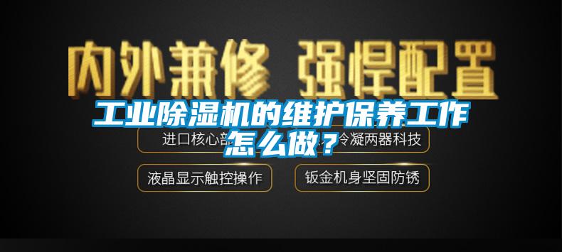 工业蜜柚直播APP正版下载的维护保养工作怎么做？