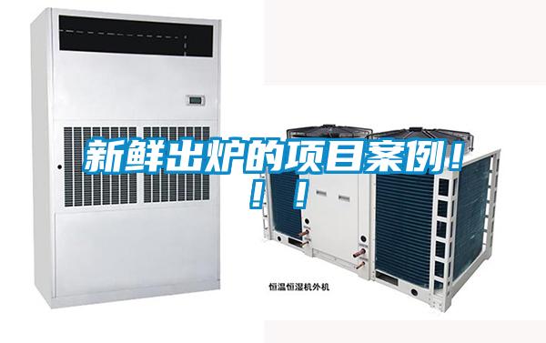 新鲜出炉的项目案例！！！