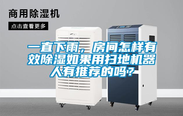 一直下雨，房间怎样有效除湿如果用扫地机器人有推荐的吗？