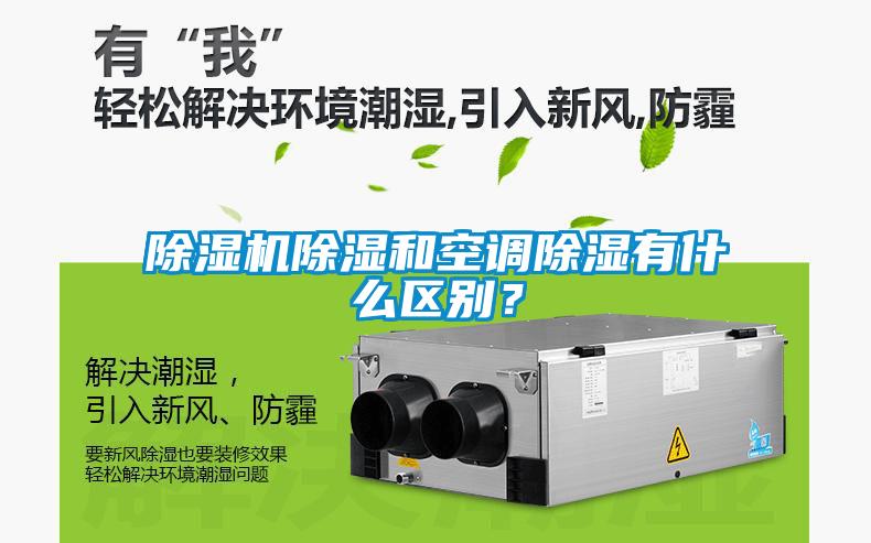 蜜柚直播APP正版下载除湿和空调除湿有什么区别？