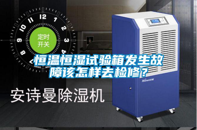 恒温恒湿试验箱发生故障该怎样去检修？
