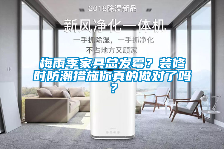 梅雨季家具总发霉？装修时防潮措施你真的做对了吗？