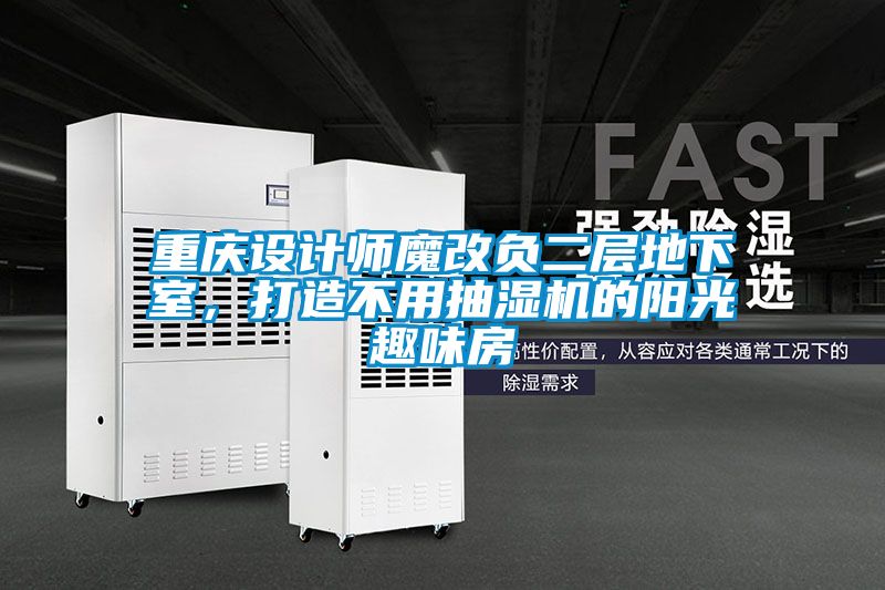 重庆设计师魔改负二层地下室，打造不用抽湿机的阳光趣味房