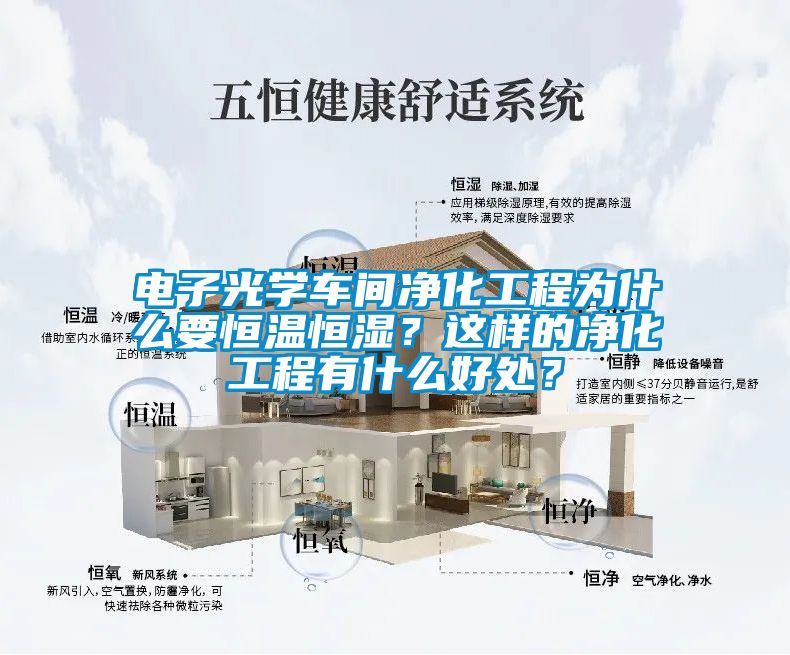 电子光学车间净化工程为什么要恒温恒湿？这样的净化工程有什么好处？