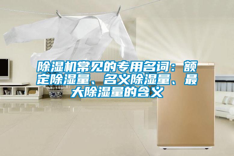 蜜柚直播APP正版下载常见的专用名词：额定除湿量、名义除湿量、最大除湿量的含义