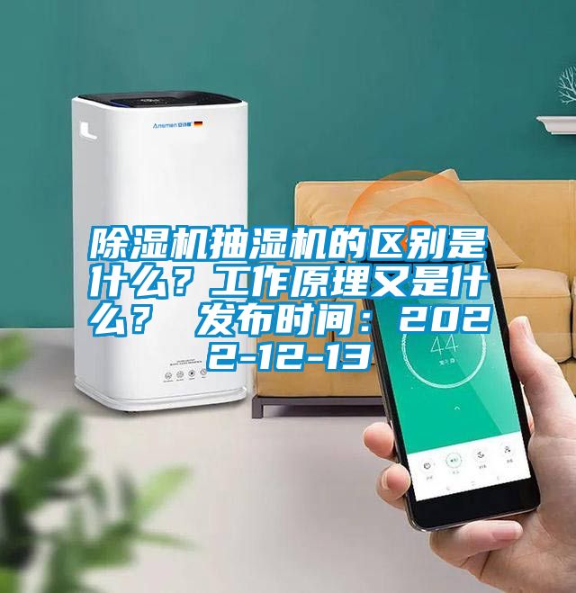 蜜柚直播APP正版下载抽湿机的区别是什么？工作原理又是什么？ 发布时间：2022-12-13
