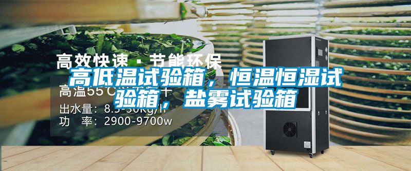 高低温试验箱，恒温恒湿试验箱，盐雾试验箱